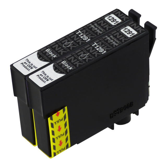 Premium Compatible Epson T1291 Black Ink Cartridge