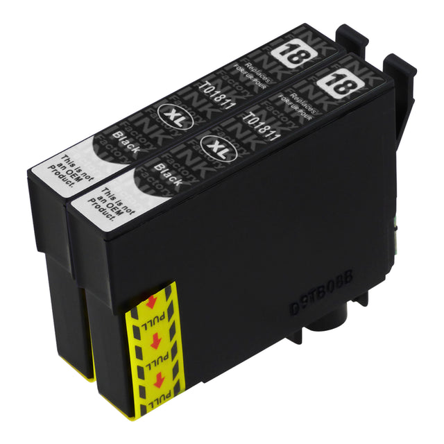 Premium Compatible Epson 18XL Black Ink Cartridge