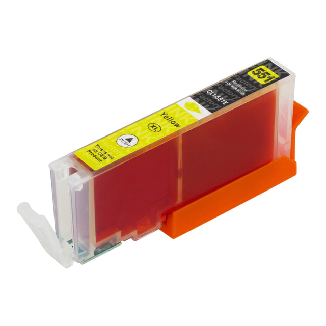 Premium Compatible Canon CLI-551XL Yellow Ink Cartridge