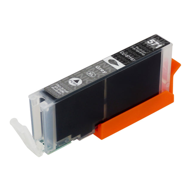 Premium Compatible Canon CLI-571XL Grey Ink Cartridge
