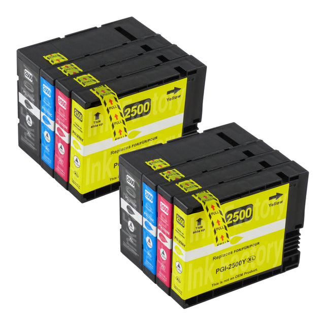 Premium Compatible Canon PGI-2500XL Ink Cartridge Multipack
