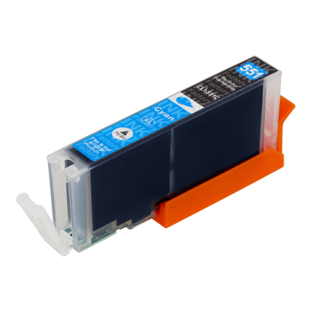 Premium Compatible Canon CLI-551XL Cyan Ink Cartridge