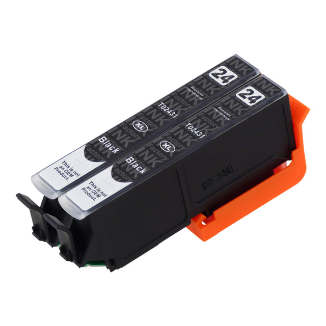 Premium Compatible Epson 24XL Black Ink Cartridge