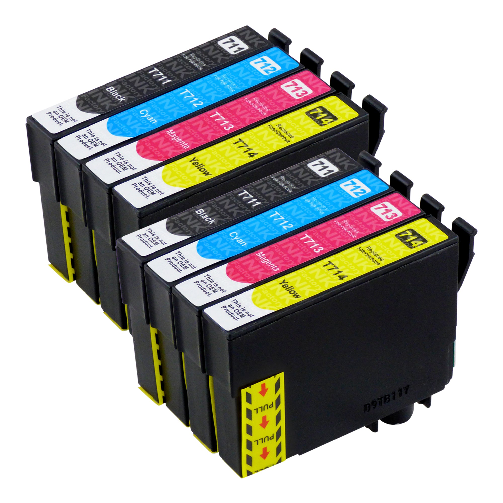 Premium Compatible Epson T0715 Cartridge Multipack