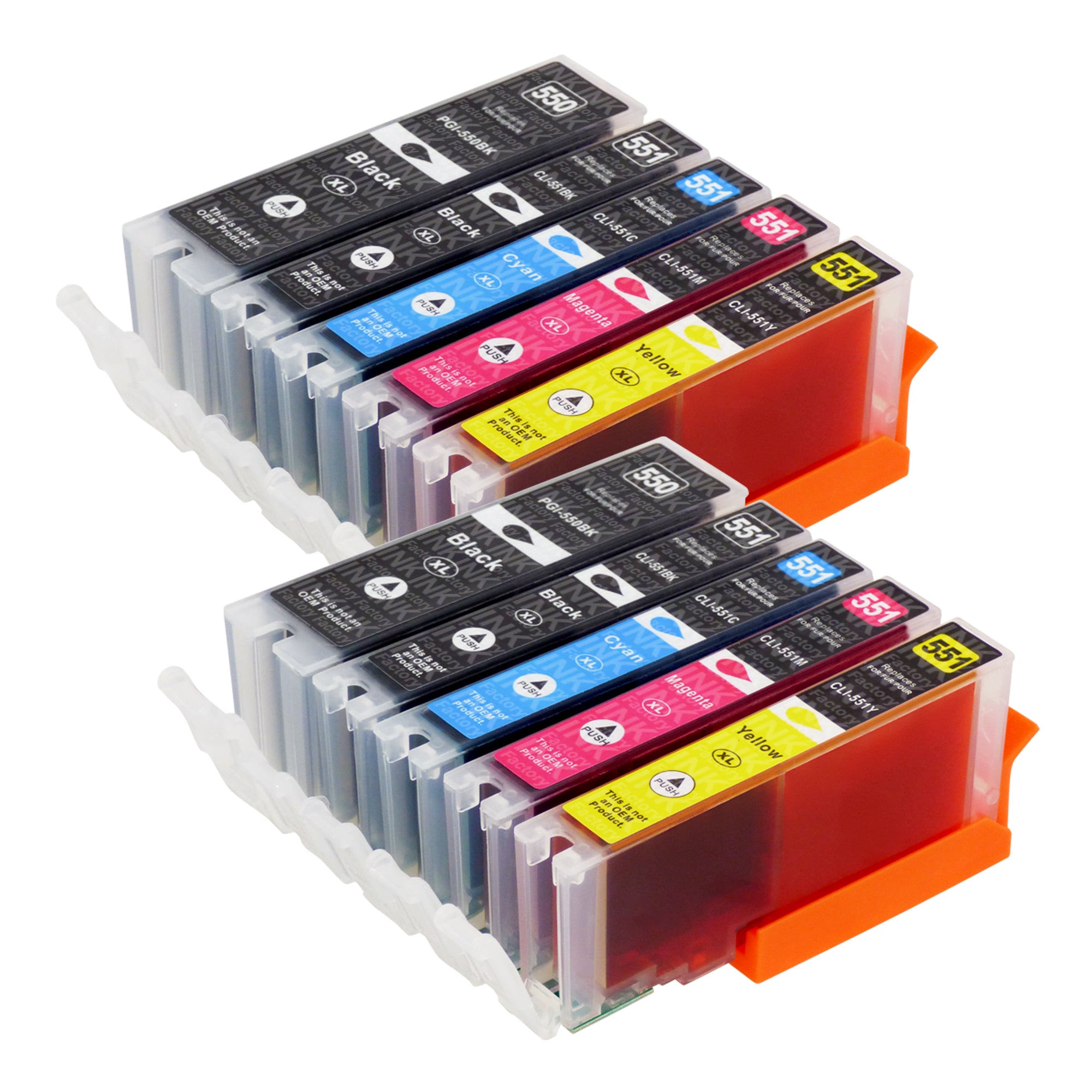 Premium Compatible Canon PGI 550XL CLI 551XL Cartridge Multipack +