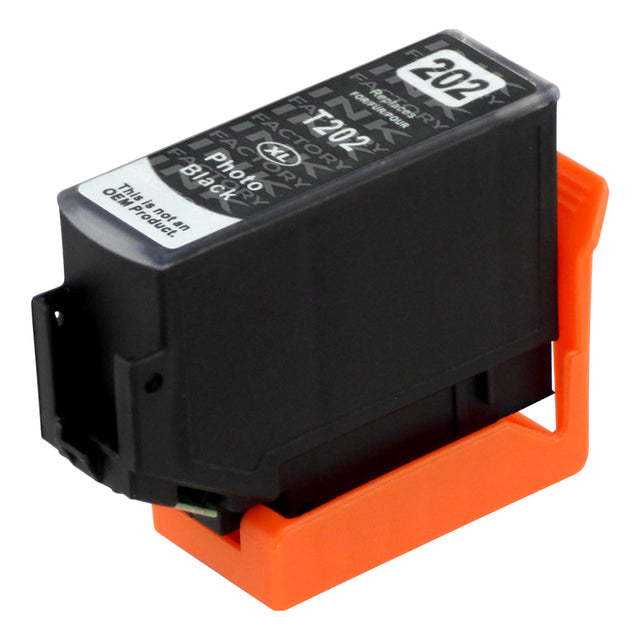 Premium Compatible Epson 202XL Photo Black Ink Cartridge