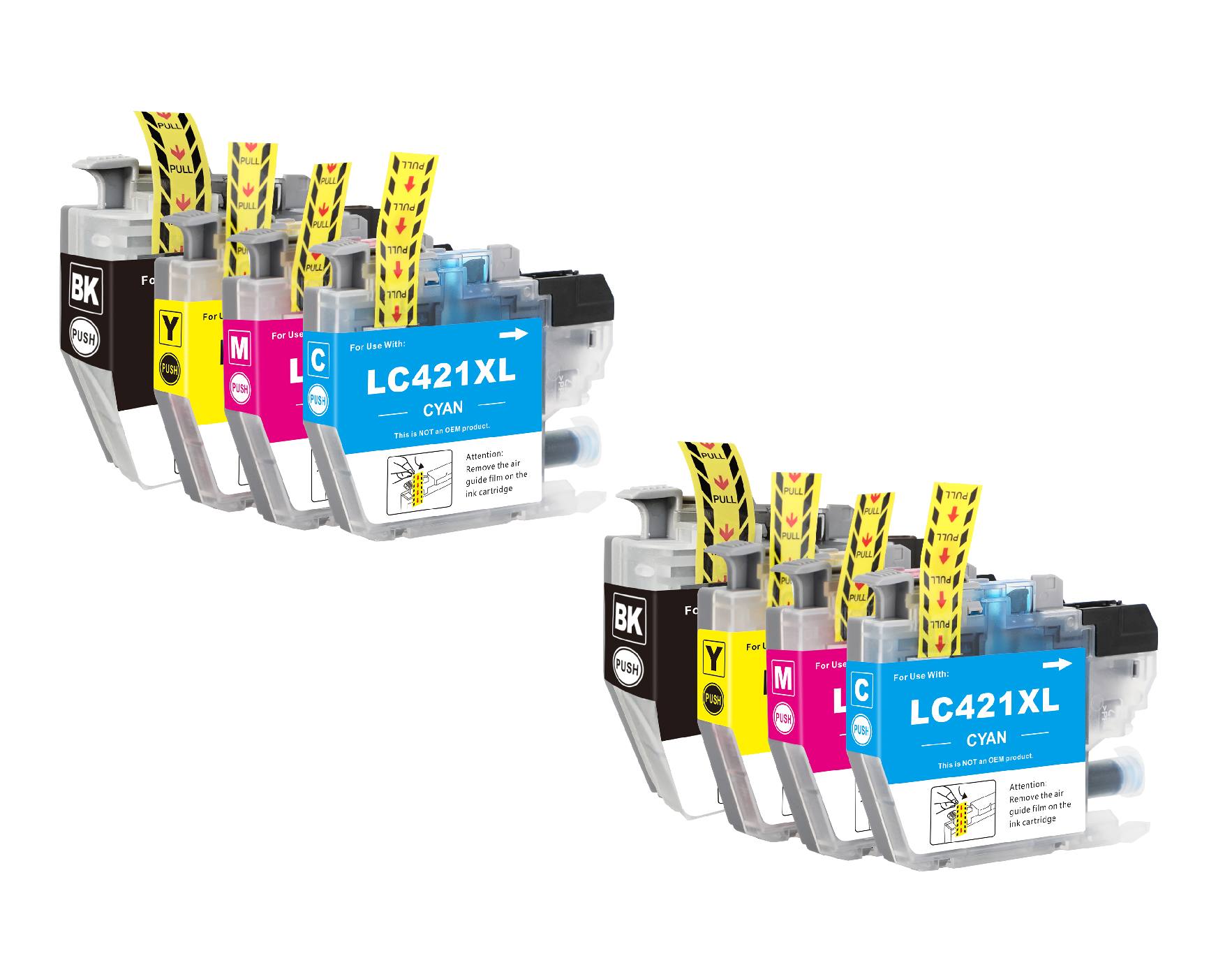 Premium Brother LC421XL Cartridges Multipack