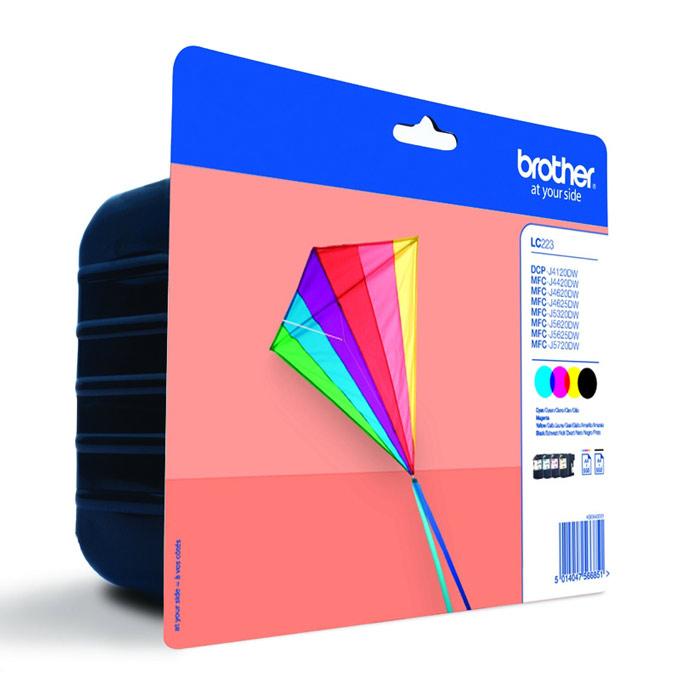 Original LC223 Ink Cartridges Multipack