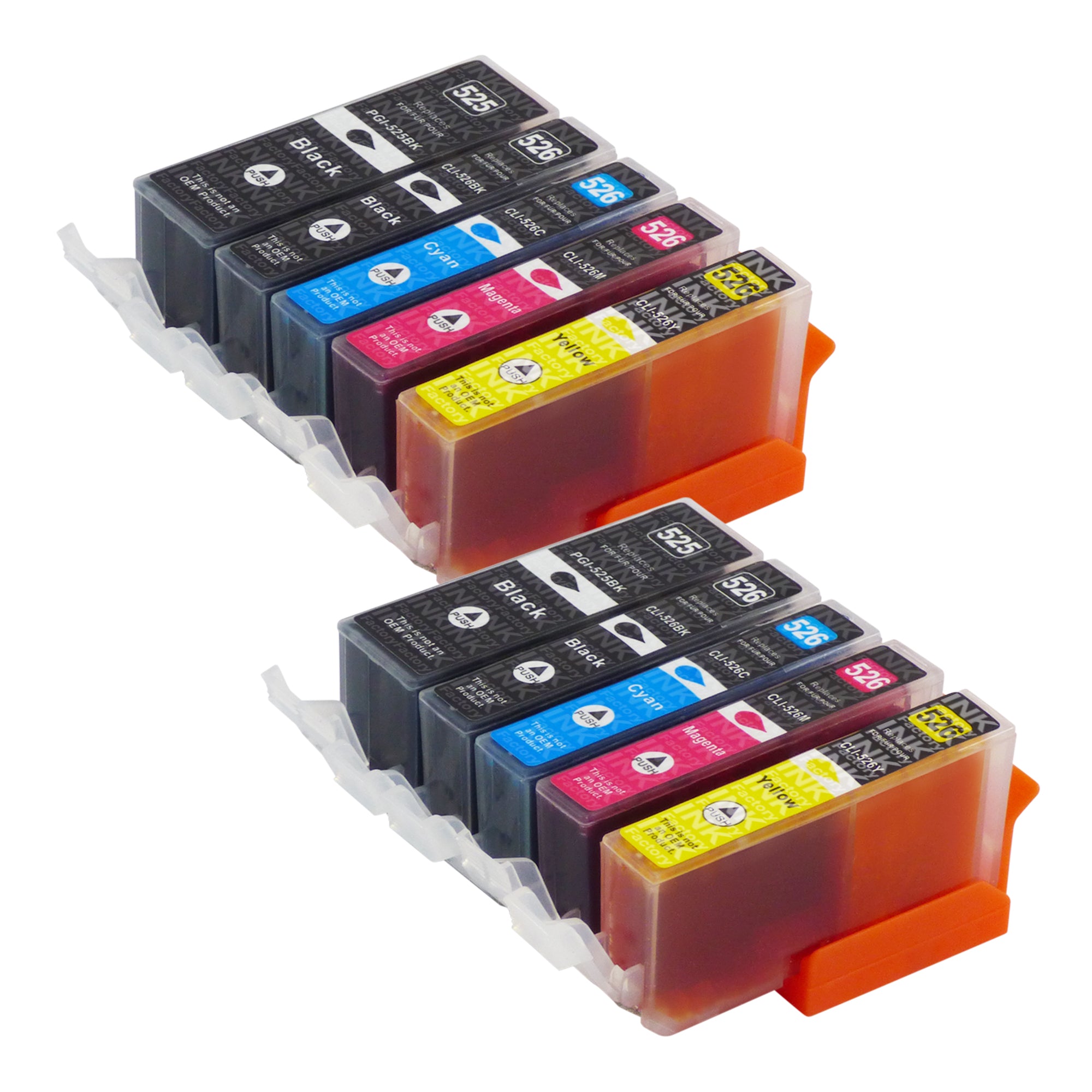 Premium Compatible Canon PGI 525 CLI 526XL Cartridge Multipack