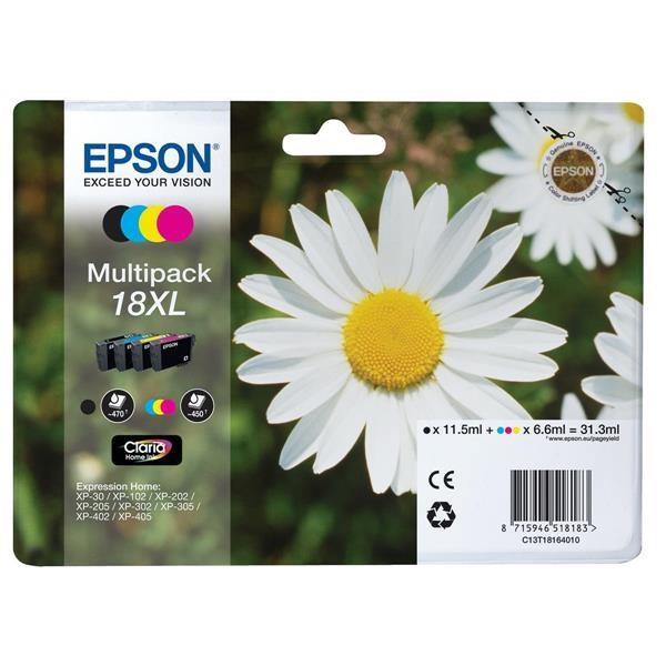 Original T18XL Ink Cartridges Multipack