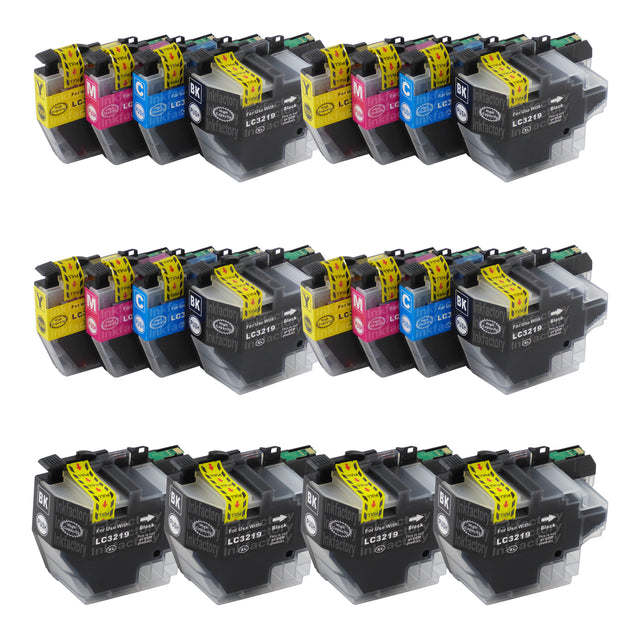 Premium Compatible Brother LC3217XL/LC3219XL (4 Black & 4 Multipack)