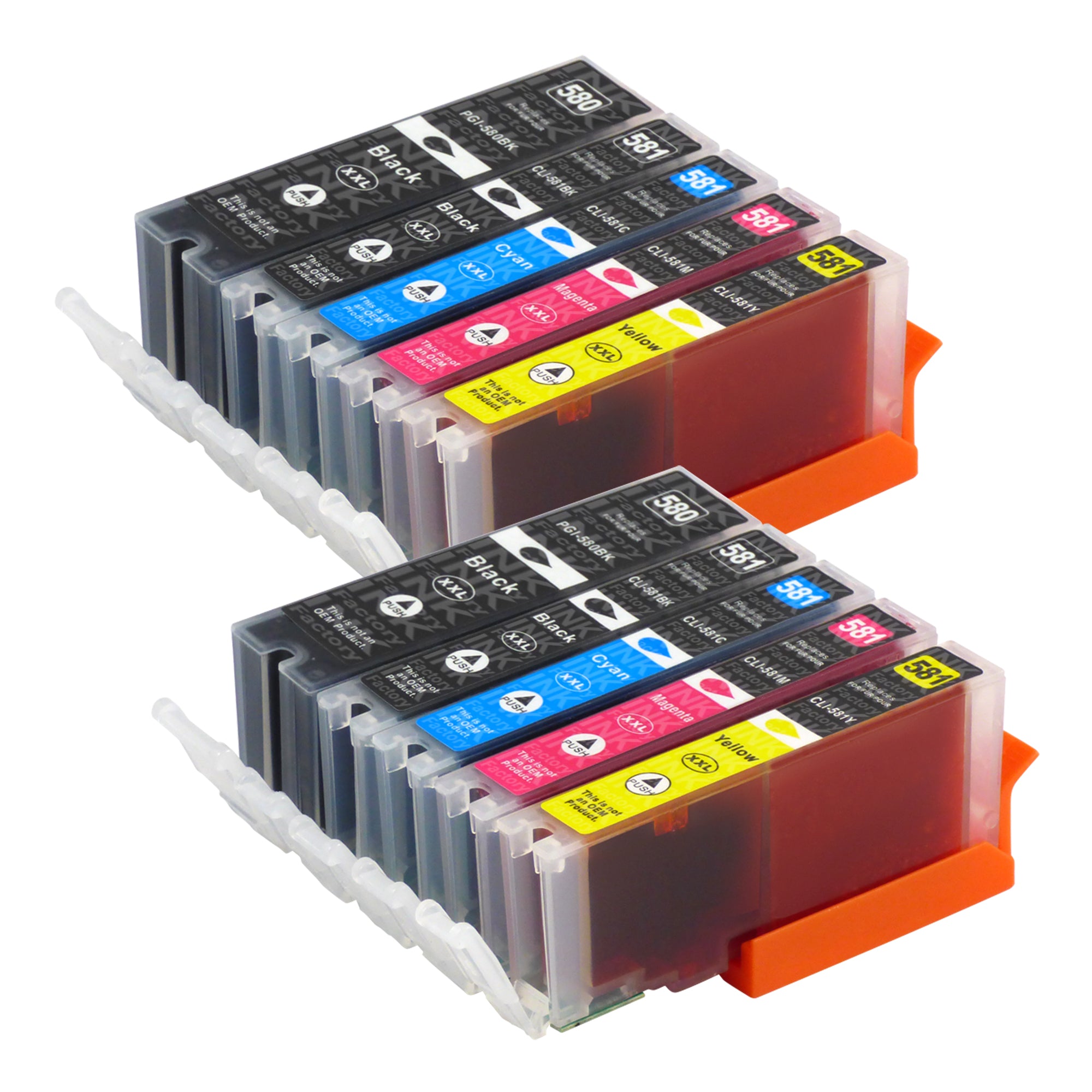 Premium Compatible Canon PGI 580XL CLI 581XL Cartridge Multipack