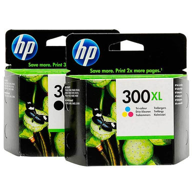 Original HP 300XL Ink Cartridges Multipack