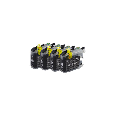 Premium Compatible Brother LC123XL Black Ink Cartridge Four pack