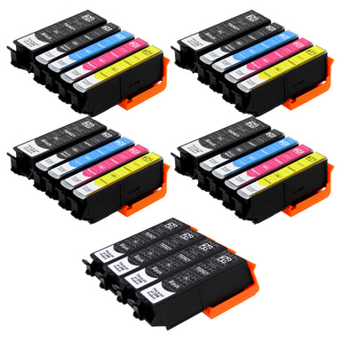 Premium Compatible Epson T26XL - BIG BUNDLE DEAL (4 Black, 4 Multipacks & 4 Photo Black) - Pack of 24 Cartridges